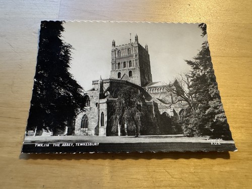 Postcard tewkesbury abbey - -,