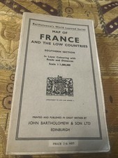 Vintage Bartholomew Map of