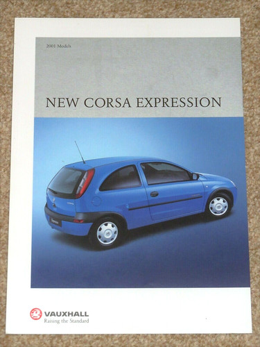 2000 vauxhall corsa - 2000-01,