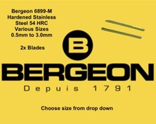 2x Bergeon Screwdriver Blade