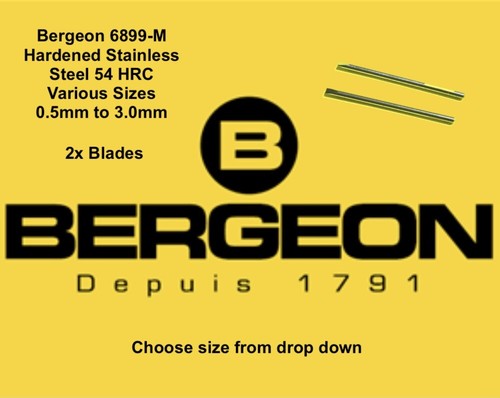 Bergeon screwdriver blade - 2x,