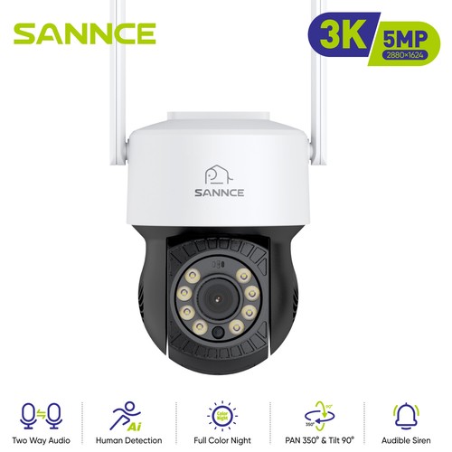 Sannce 5mp wireless - wireless, cctv