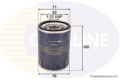 Oil filter fit daimler - oil,