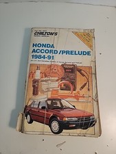 Accord Prelude 1991 1990 1989