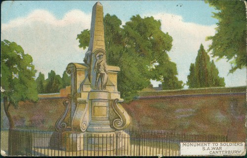 Canterbury monument - canterbury, to