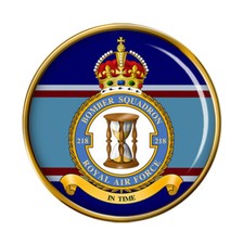 218 Squadron, RAF Pin Badge