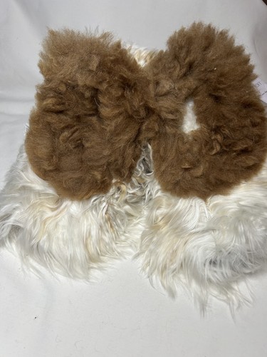 Alpaca fur adult slippers - alpaca,