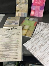 Joblot of various paper/ card crafting materials. Crafting.