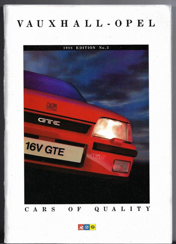 Vauxhall opel 1988 uk - vauxhall,