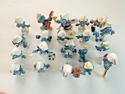 Smurfs figures vintage 1980 s - figures.,