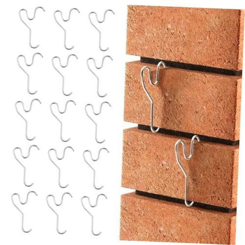 Brick hook wall clips - brick, for
