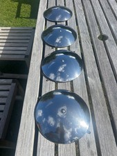 Citroen ID - DS Stainless Wheel Trims / Hub Caps. Original parts x 4.