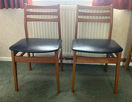 Set wooden 1970 s - of,