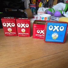 Vintage OXO Square Tin with
