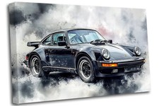 Porsche 911 Car Modern Canvas Print Wall Art