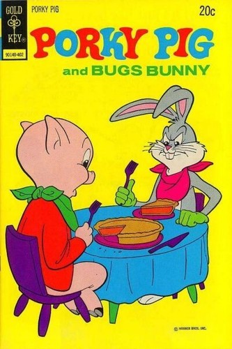 Porky pig western gold - porky, key