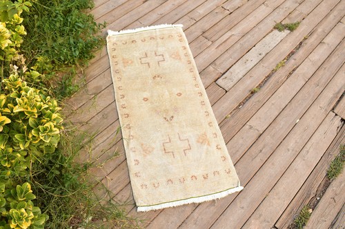 Vintage rug x41 small - rug, 18''x41''