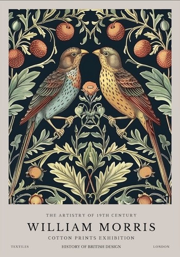 Large size william morris - size,