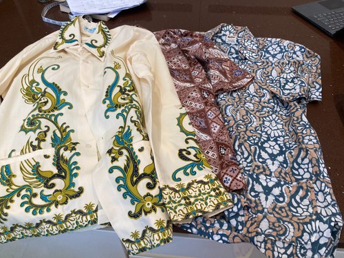 Batik indonesia shirt men - 3x,