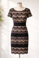 Eliza J Women’s Black Lace