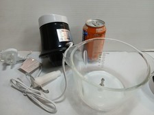 600ml Electric Mini Food Chopper/ Blender with  Glass Bowl 