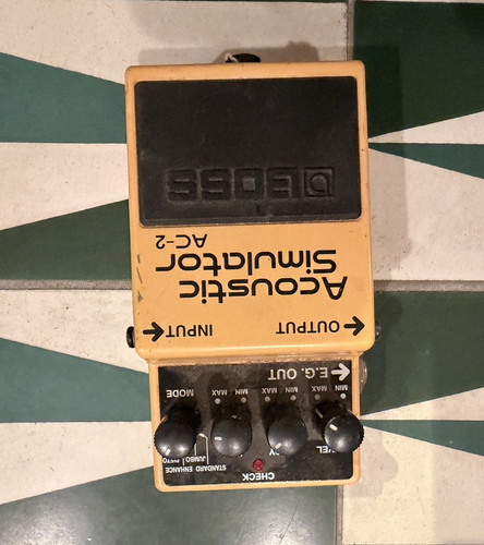 Boss acoustic simulator - acoustic,