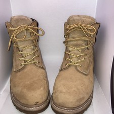 Sears Leather Work Boots Brown
