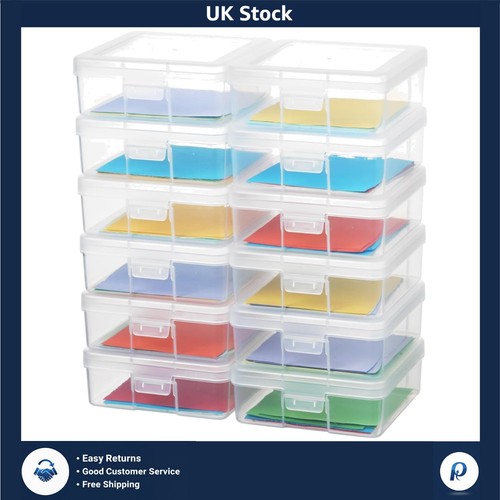 Clear stackable storage box - storage,