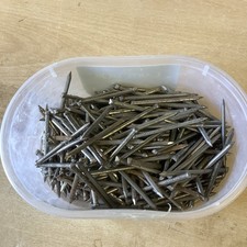 50 x Bright Oval Head Nails Brads 65mm or 2 1/2" Timber Architrave Moulding 65mm