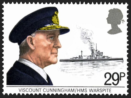 Viscount cunningham hms - &,