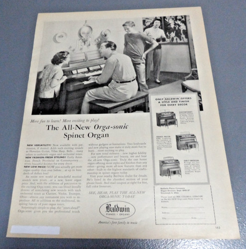 50s print family playing - print, ad
