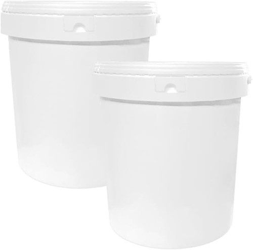Litre white plastic - 20,