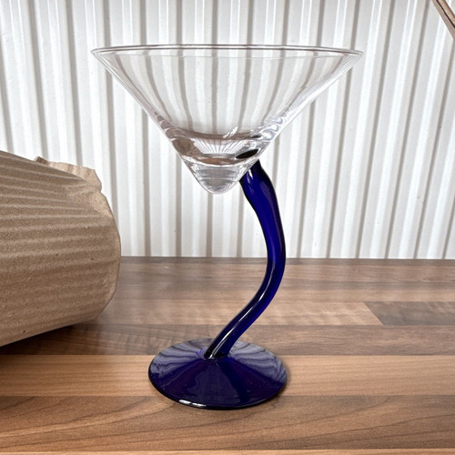 Clear blue martini - clear, &