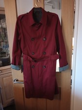 Ladies Reiss Burgundy Coat