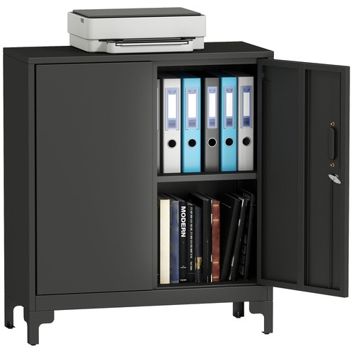 Homcom lockable metal filing - lockable,