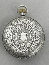 STUNNING ANTIQUE SILVER POCKET