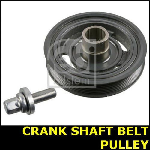Crankshaft belt pulley - crankshaft, fits
