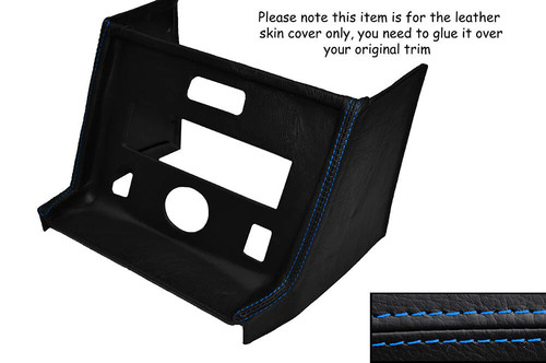 Blue stitching centre console - blue,