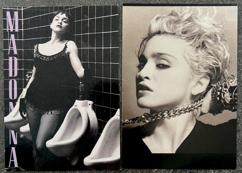 Madonna photograph postcard - photograph,