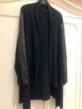 Lipsy Cardigan Faux Leather 16