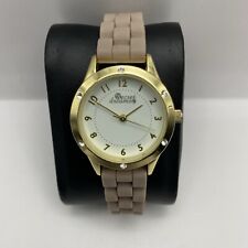 30mm Secret Dreams Beige/Brown Strap Quartz Watch Untested Parts / Repair