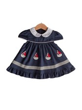 Baby Girl Elegant Navy Blue