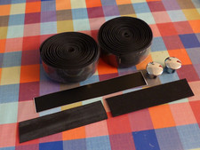 NEW Buy Bike Bits drop handlebar adhesive cork style bar tape Black