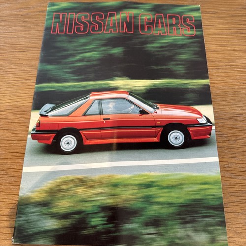 Nissan range orig 1986 mkt - nissan,