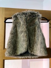 soft faux fur hooded button-up