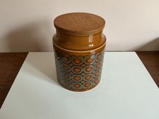 Vintage Hornsea Bronte Storage Jar Mid Century 70s Retro Classic