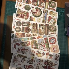 Christmas Die Cut Peel Off/