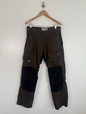 Fjallraven Vidda Pro G - 1000 Cargo Brown Workwear Pants Trousers EU 48 W "33