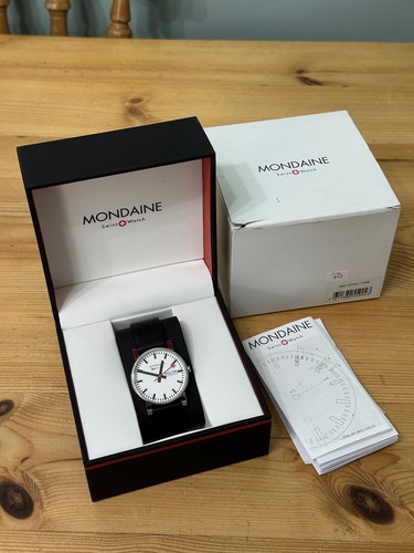 Mondaine evo watch - evo, 38mm