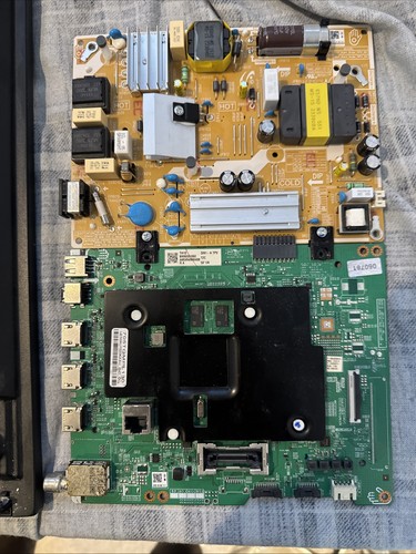 Main board and power - board, for